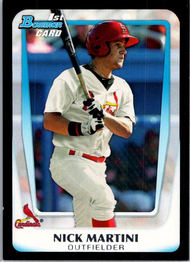 Nick Martini #BDPP37 2011 Bowman Draft Picks & Prospects Baseball Prospects