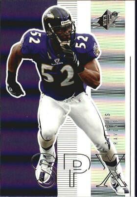 Ray Lewis #7 Football Cards 2005 Spx