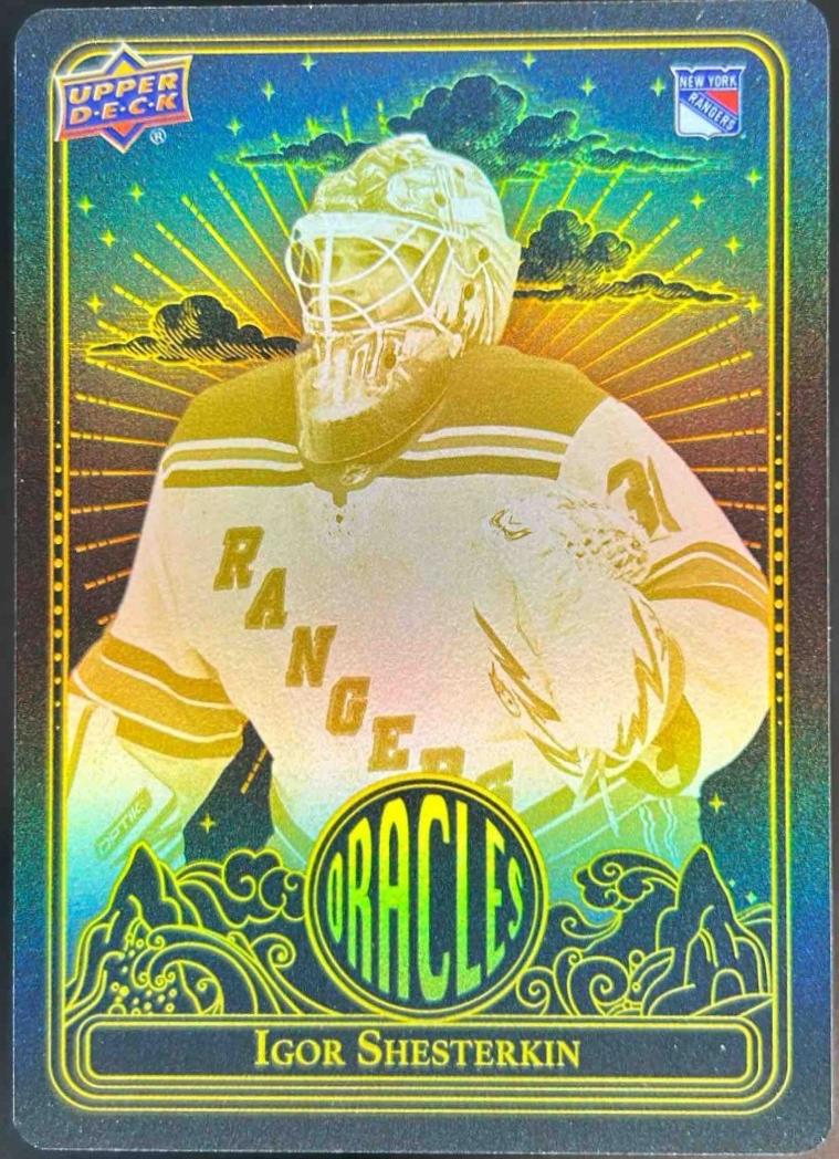 Igor Shesterkin #O-31 Hockey Cards 2024 Upper Deck Oracles