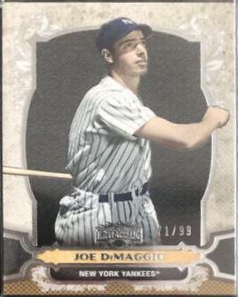 Joe DiMaggio #5 Baseball Cards 2014 Topps Triple Threads