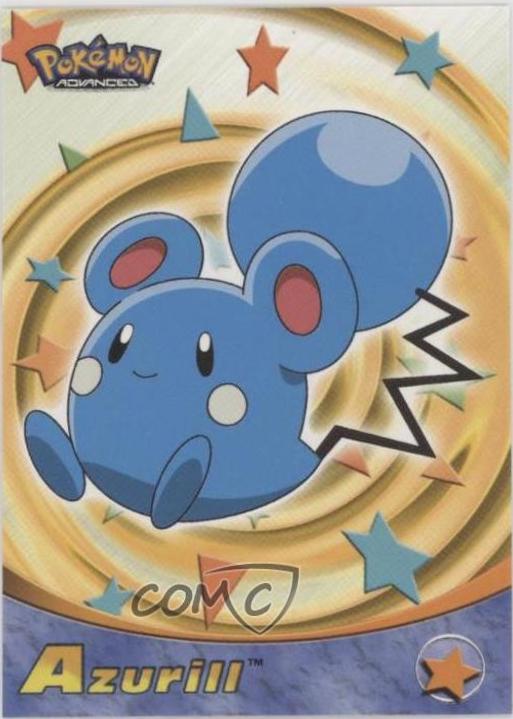 Azurill #15 Pokemon 2003 Topps Advanced