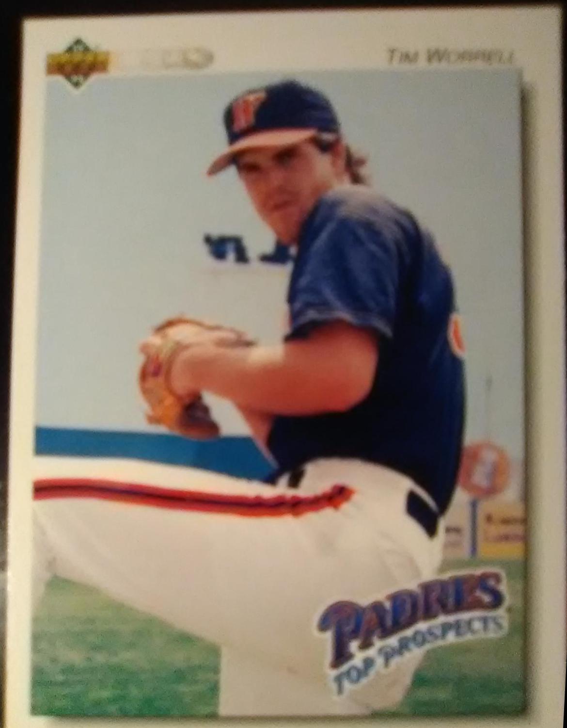 Tim Worrell #181 1992 Upper Deck Minor League Baseball