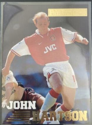 John Hartson #9 Soccer Cards 1996 Merlin's Premier Gold
