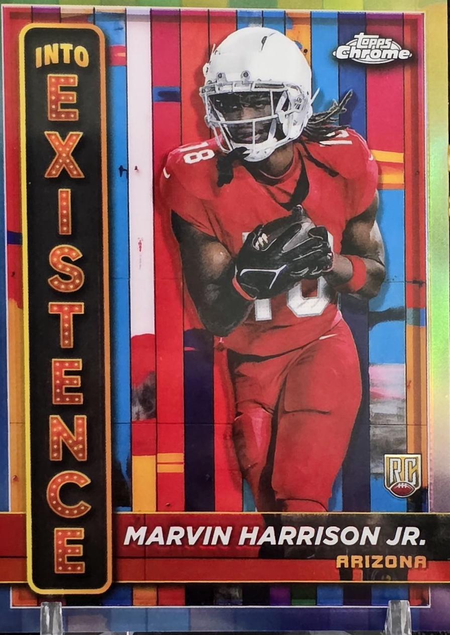 Marvin Harrison Jr. #IE-5 Football Cards 2024 Topps Chrome Into Existence