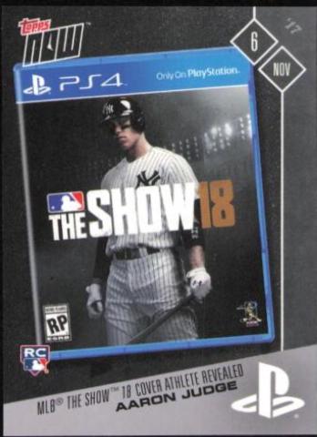 Aaron Judge #TSCR Baseball Cards 2017 Topps Now Off Season