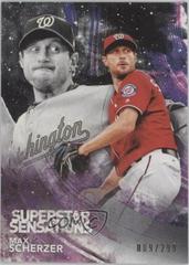 Max Scherzer #SSS-25 Baseball Cards 2018 Topps Superstar Sensations Prices