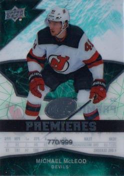 Michael McLeod #92 Hockey Cards 2018 Upper Deck Ice