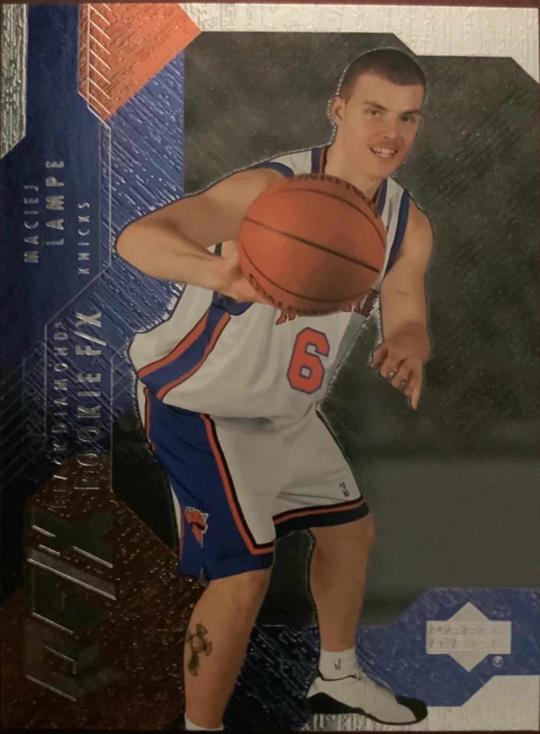 Maciej Lampe #Bd30 Basketball Cards 2003 Upper Deck Black Diamond Rookie F/X