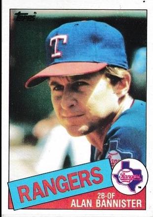 1985 Topps Alan Bannister #76 card