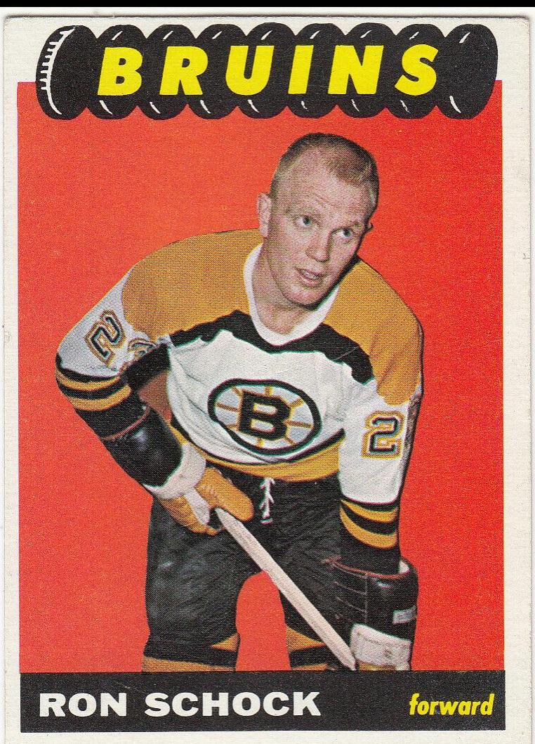 Ron Schock #36 Hockey Cards 1965 Topps