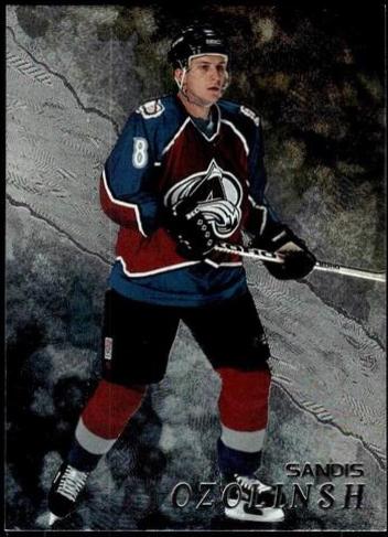 Sandis Ozolinsh #188 Hockey Cards 1998 Be a Player