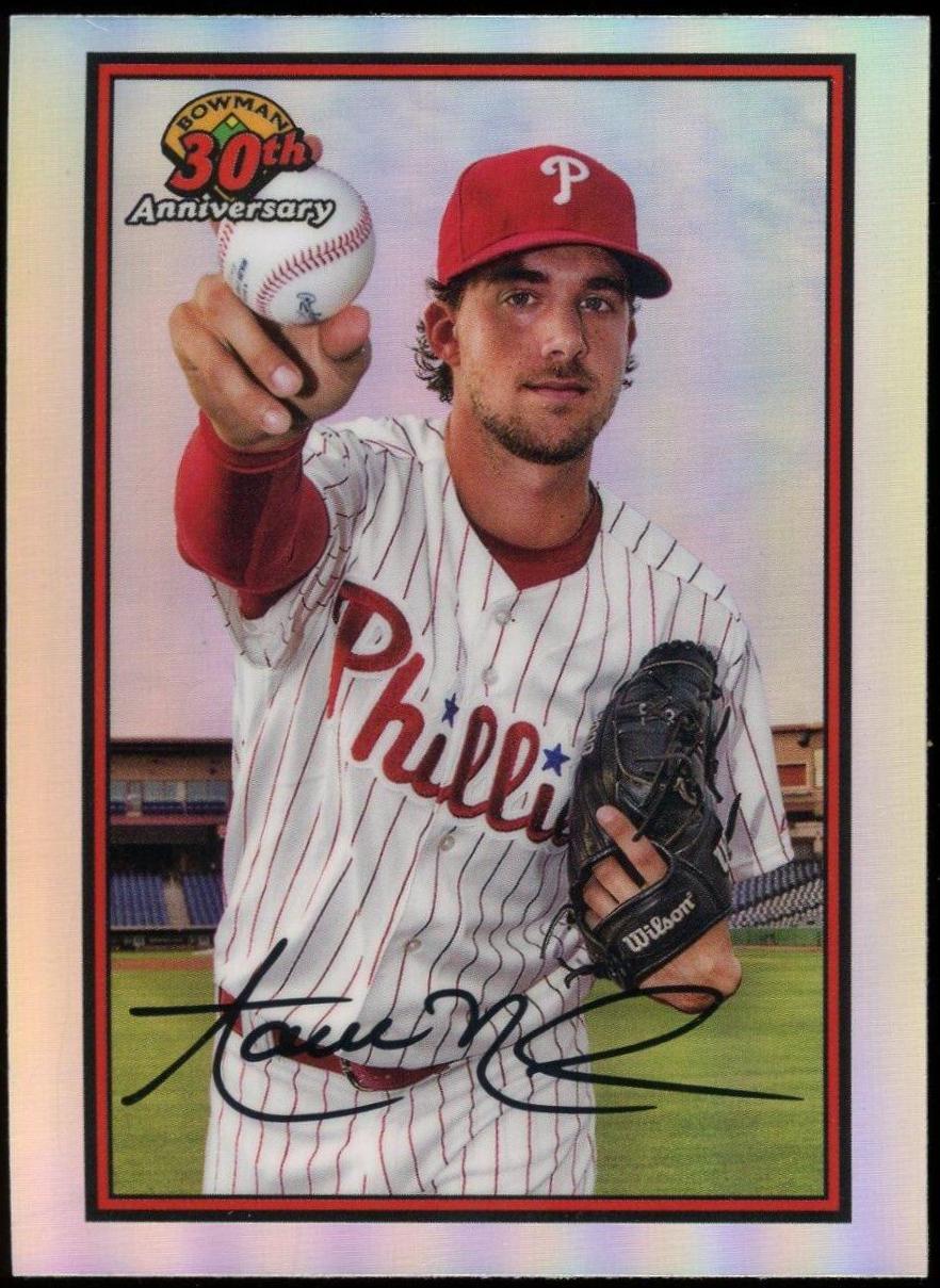 Aaron Nola #B30-AN Baseball Cards 2019 Bowman 30th Anniversary