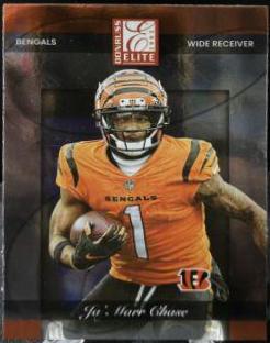 Ja'Marr Chase #2002-16 Football Cards 2022 Panini Donruss 2002 Elite