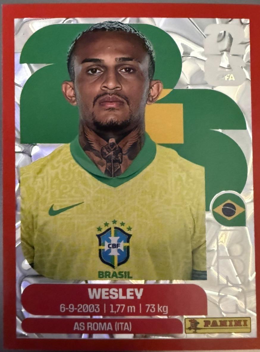 Wesley [Red Crumple] #BRA8