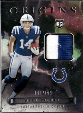 Alec Pierce #ROP-API Football Cards 2022 Panini Origins Rookie Patches