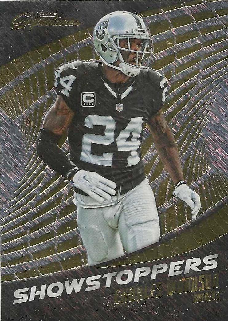 Charles Woodsen #SS-CW Football Cards 2016 Panini Prime Signatures Showstoppers