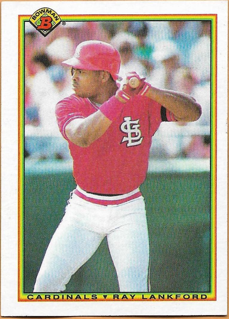 Ray Lankford #192 Baseball Cards 1990 Bowman