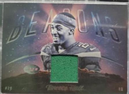 Breece Hall #B-13 Football Cards 2023 Panini Luminance Beacons