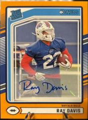 Ray Davis [Orange Autograph] #316 Football Cards 2024 Panini Donruss Prices