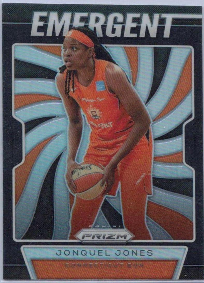 Jonquel Jones #1 Basketball Cards 2020 Panini Prizm WNBA Emergent