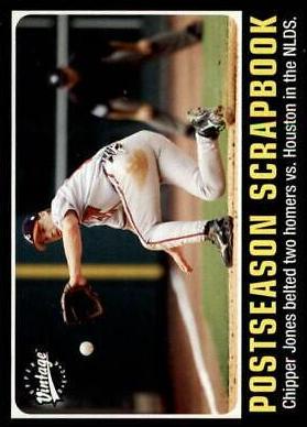Chipper Jones #286 2002 Upper Deck Vintage Baseball