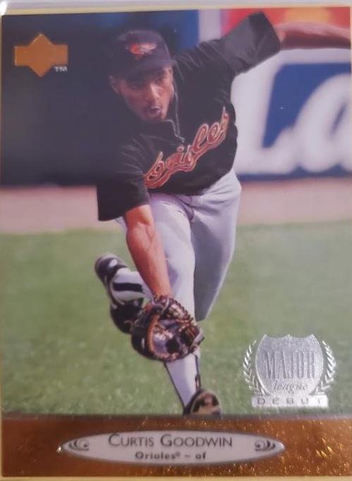 Curtis Goodwin #12 Baseball Cards 1996 Upper Deck