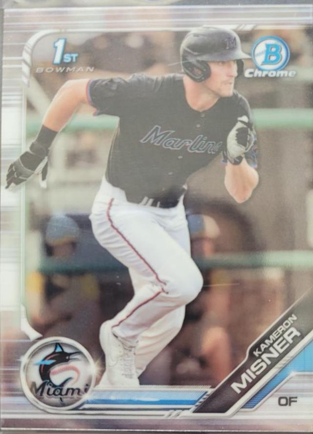 Kameron Misner #BDC-196 Baseball Cards 2019 Bowman Draft Chrome