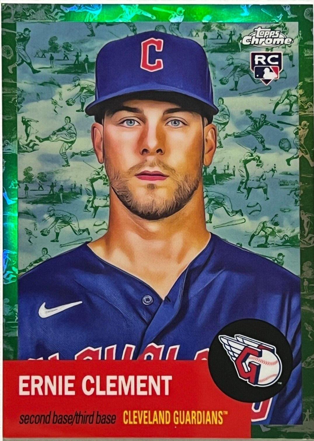 Ernie Clement [Green Wave Refractor] #151