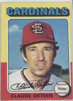Claude Osteen #453 Baseball Cards 1975 Topps