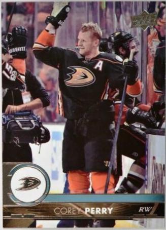 Corey Perry #2 Hockey Cards 2017 Upper Deck