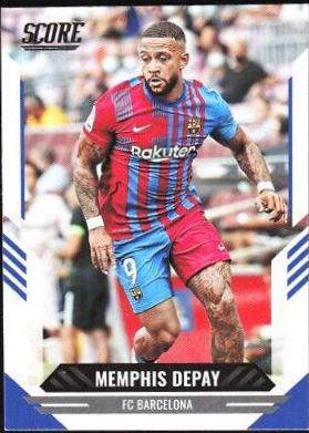 Memphis Depay #136 2021 Panini Score FIFA