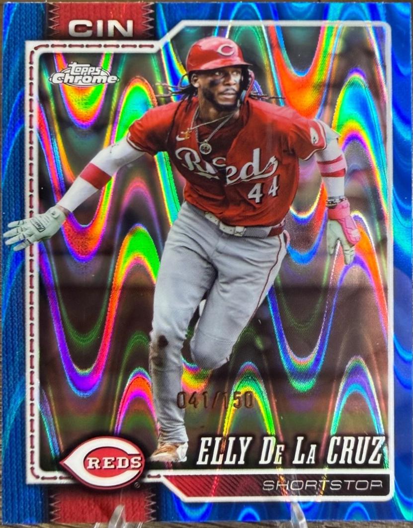 2026 Elly De La Cruz [Blue Raywave Refractor] #279