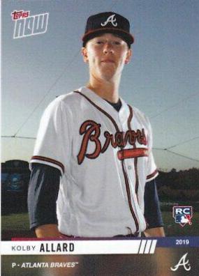 Kolby Allard #OD-239 Baseball Cards 2019 Topps Now Road to Opening Day