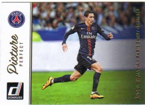 Angel Di Maria #7 Soccer Cards 2016 Panini Donruss Picture Perfect