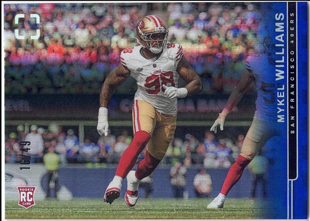 Mykel Williams [Blue Rookie Autograph] #195