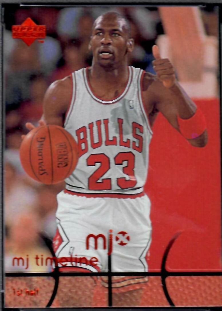 Michael Jordan #13 Basketball Cards 1998 Upper Deck Mjx