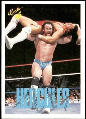 Hercules #17 Wrestling Cards 1989 Classic WWF