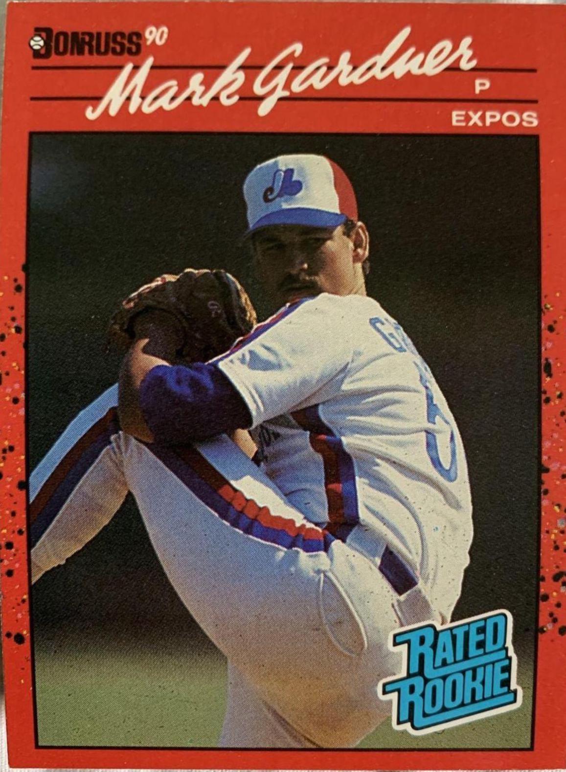 Mark Gardner #40 Baseball Cards 1990 Donruss