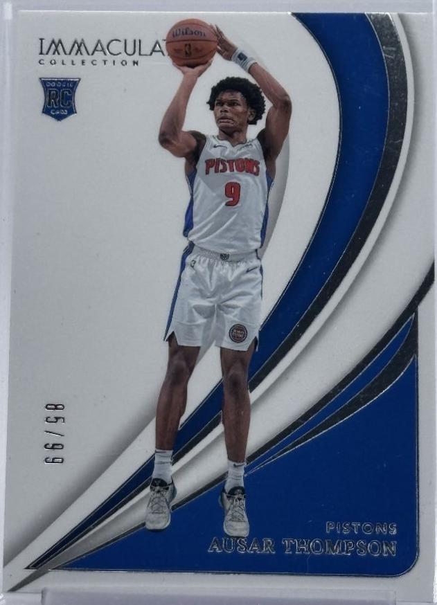 Ausar Thompson #31 Basketball Cards 2023 Panini Immaculate