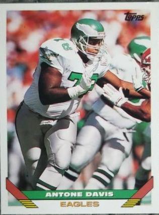 Antone Davis #337 Football Cards 1993 Topps