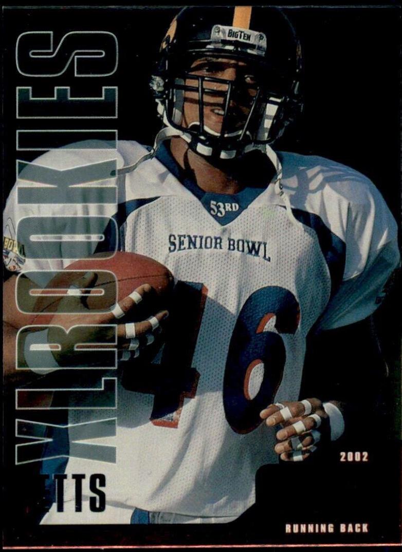 LaDell Betts #593 2002 Upper Deck XL Football