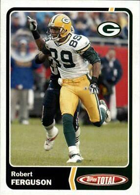 Robert Ferguson #13 Football Cards 2003 Topps Total