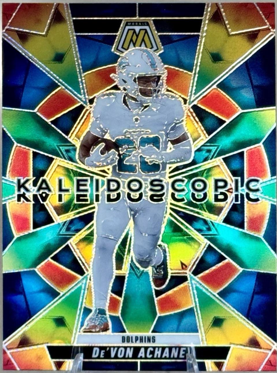 De'Von Achane #10 Prices | 2025 Panini Mosaic Kaleidoscopic