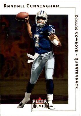 Randall Cunningham #10 Football Cards 2001 Fleer Premium