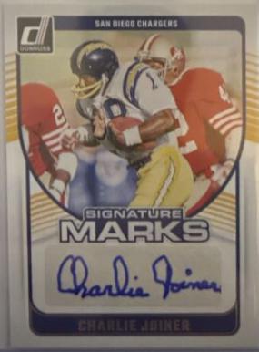 Charlie Joiner #SMA-CJO Football Cards 2024 Panini Donruss Signature Marks