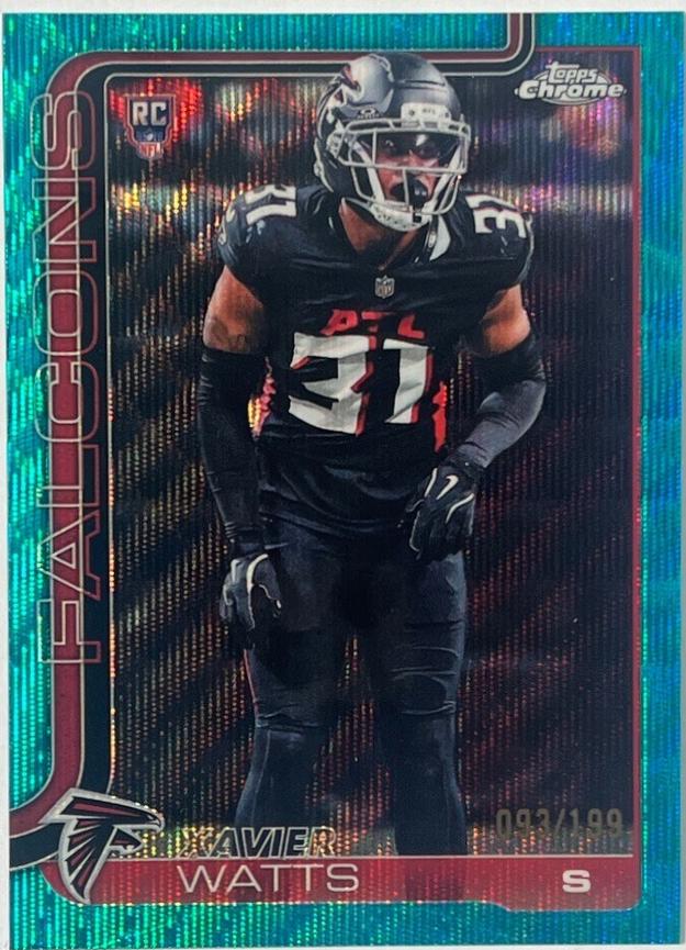 Xavier Watts [Aqua Wave Refractor] #393