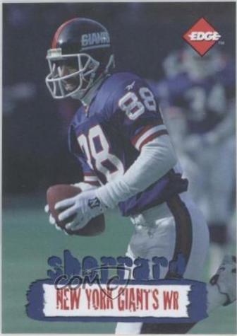 Mike Sherrard #156 Football Cards 1996 Collector's Edge 49ERBILIA Preview