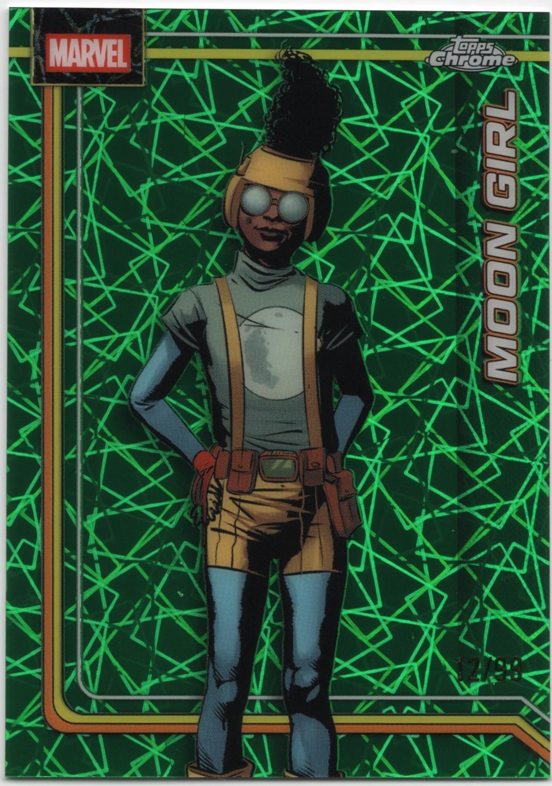 Moon Girl Hulk Green Lazer Refractor