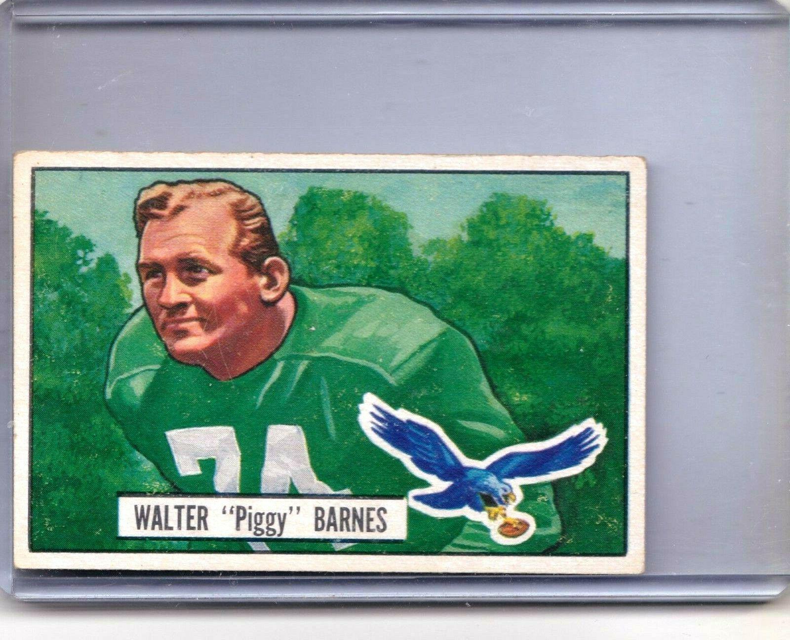 Walter Barnes #48 Football Cards 1951 Bowman
