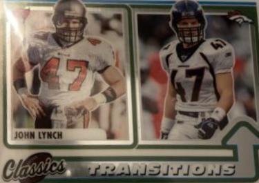 John Lynch #T-15 Football Cards 2022 Panini Classics Transitions